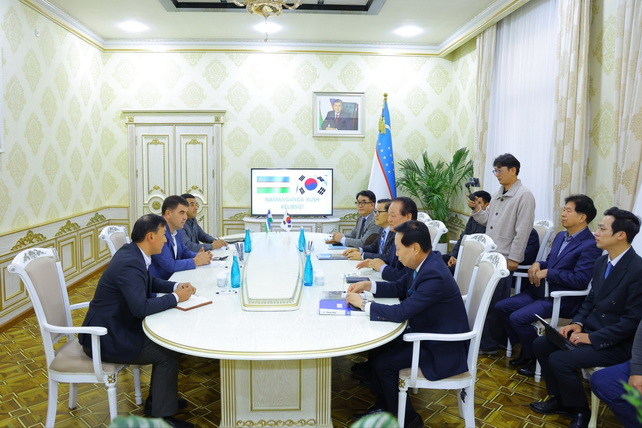 Южнокорейские инвесторы планируют крупные проекты в Намангане Южнокорейские инвесторы планируют крупные проекты в Намангане