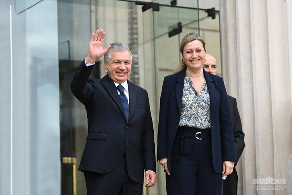 President of Uzbekistan and Chairman of the Lower House of the French Parliament discuss prospects for developing inter-parliamentary dialogue