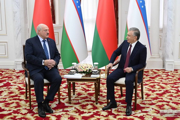 Presidents of Uzbekistan and Belarus discuss issues on the bilateral agenda