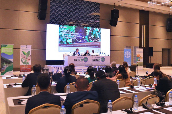 FAO provides insights at CRIC 21 on achieving land degradation neutrality