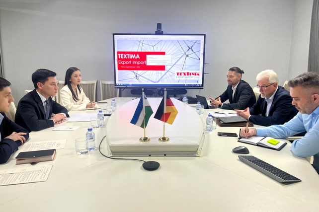 Узбекистан и Германия обсудили развитие текстильного сотрудничества