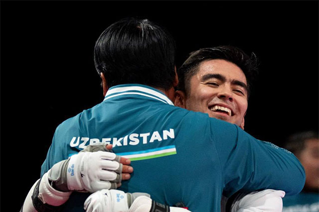 Najmiddin Kosimkhojiev Wins Gold for Uzbekistan at Taekwondo World Championship Najmiddin Kosimkhojiev Wins Gold for Uzbekistan at Taekwondo World Championship