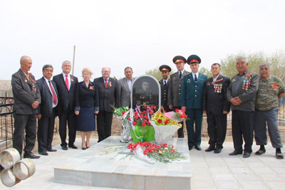 В Нукусе открыт памятник герою Великой Отечественной войны
