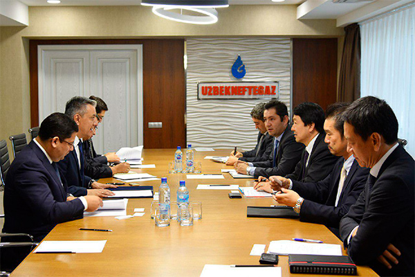 АО «Узбекнефтегаз» и Mitsubishi Corporation обсудили развитие сотрудничества