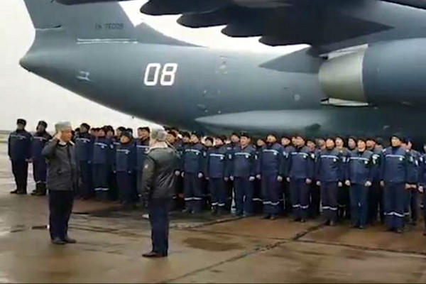 Отряд МЧС Узбекистана вернулся на Родину