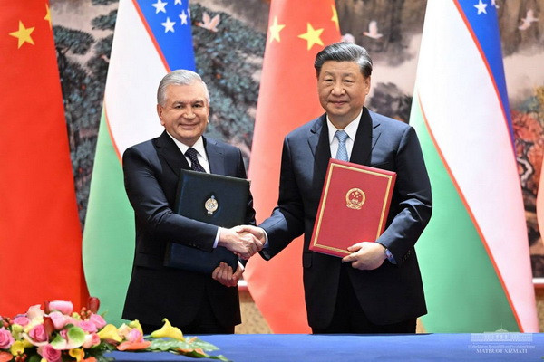 Uzbekistan, China sign documents aimed at strengthening bilateral relations