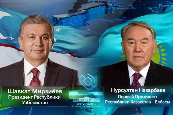 The President of Uzbekistan and the First President of Kazakhstan consider topical issues of cooperation