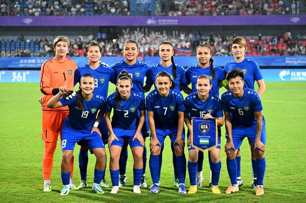 Hangzhou 2022: Uzbekistan national women’s football team players to compete for a bronze medal