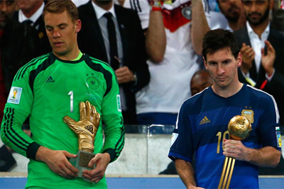 Lionel Messi wins Golden Ball