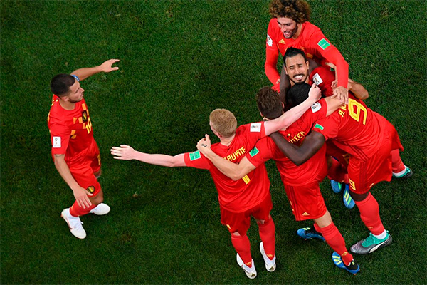 Бельгия отыгралась с 0:2 и прошла Японию