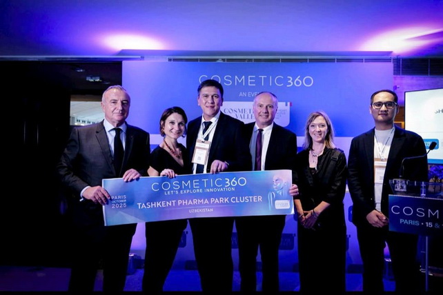 “Tashkent Pharma Park” фармацевтика кластери МДҲ ҳудудидан "GCC Global Cosmetics Cluster"га биринчи аъзо бўлди