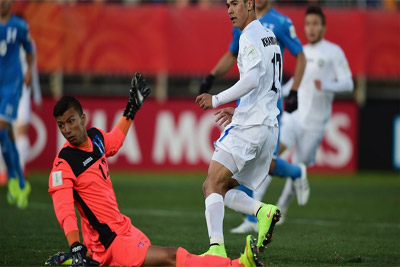 ЧМ-2015: Молодежная сборная Узбекистана проиграла Гондурасу