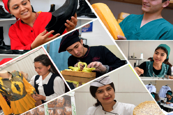 How many family businesses operate in Uzbekistan?