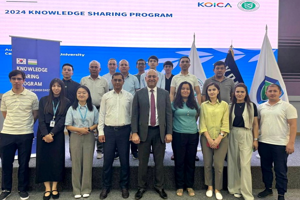 KOICA Uzbekistan Office hosts 2nd Knowledge Sharing Program at Green University on Clean Water and Sanitation