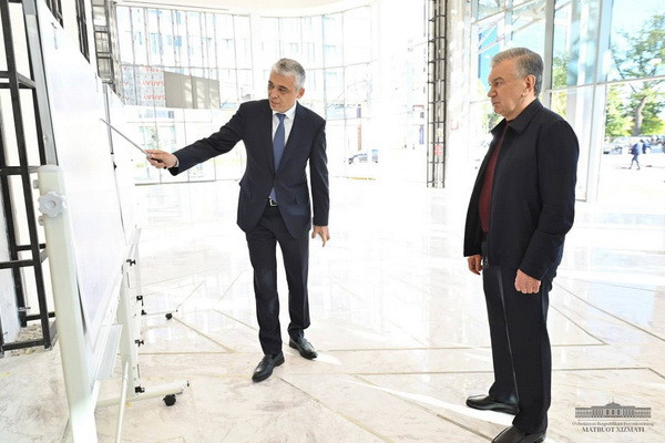 В «Tashkent city» возводятся новые здания