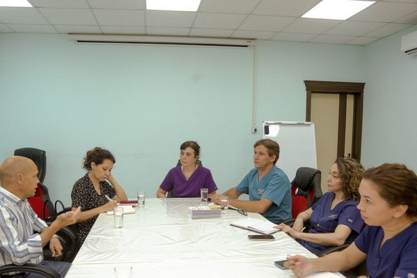 WHO specialists and the Center for Obstetrics and Gynecology discussed areas of cooperation