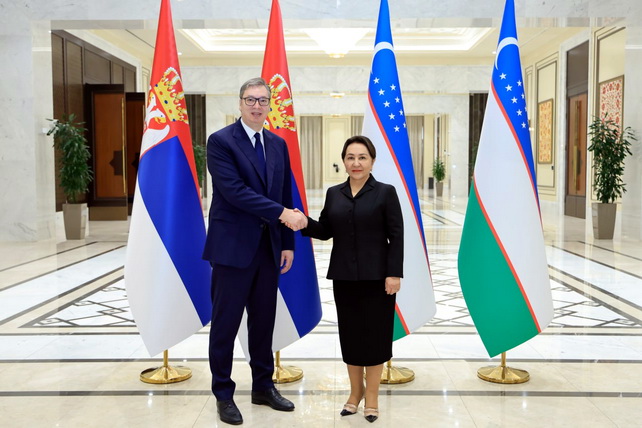 Глава Сената Узбекистана и Президент Сербии обсудили межпарламентское сотрудничество Глава Сената Узбекистана и Президент Сербии обсудили межпарламентское сотрудничество