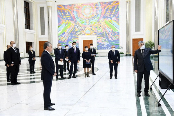 Investment projects in Syrdarya region presented to Uzbek President