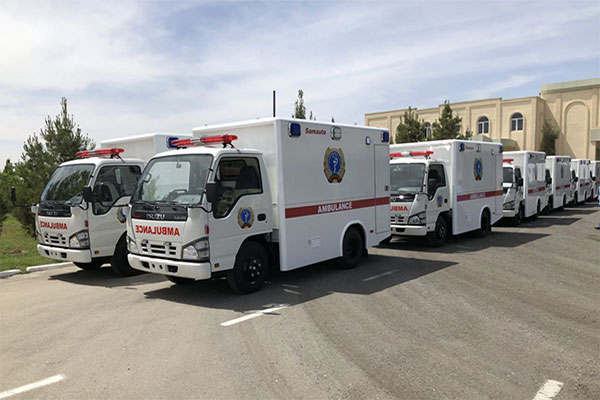 Uzsanoatexport exports ambulances to Afghanistan