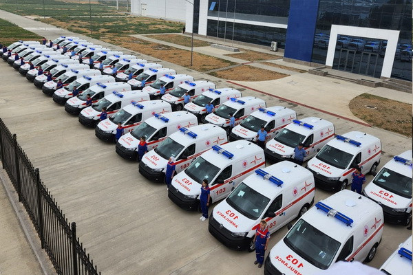 About 610 more Class A Volkswagen Caddy cars to be handed over to ambulance