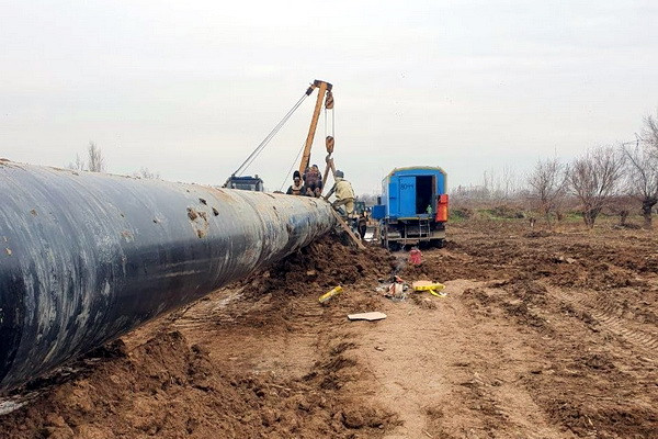 New main gas pipeline is constructed in Uzbekistan