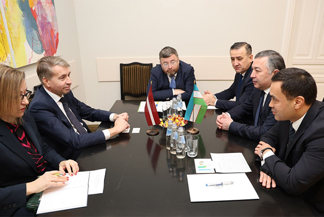 O‘zbekiston va Latviya hamkorlikni chuqurlashtirishga qiziqish bildirdilar