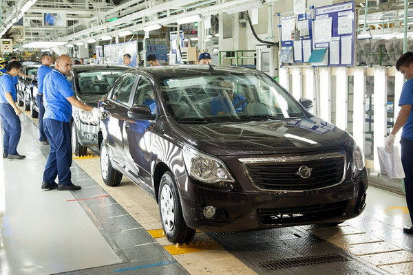За 3 месяца было произведено 17 774 автомобилей марки «Cobalt»