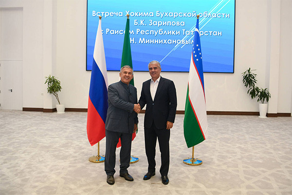 Rais of Tatarstan Rustam Minnikhanov arrived on a working visit to Uzbekistan.