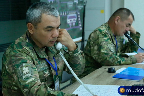 Servicemen of Uzbekistan and Kazakhstan hold special tactical exercises Qalkon-2023