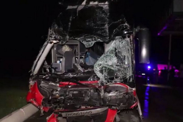 One person died in an accident with a tourist bus in Samarkand region