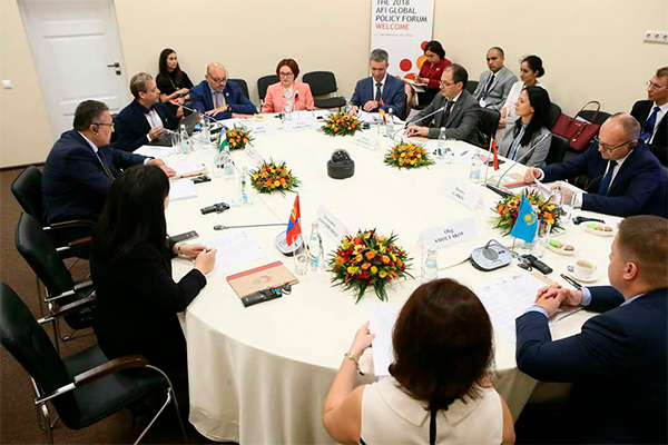 Делегация ЦБ участвовала в форуме Глобальной политики Альянса финансовой инклюзивности