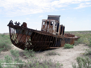 Eastern Aral Sea has shrunk by 80% since 2006: ESA