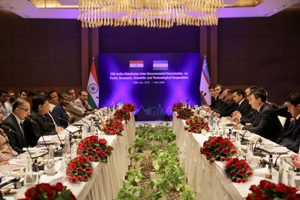 The 13th meeting of the Uzbek-Indian Intergovernmental Commission on Trade, Economic, Scientific and Technical Cooperation was held