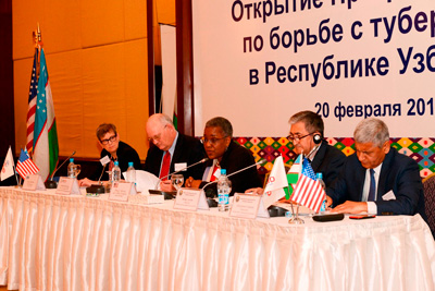 USAID открывает новую программу по контролю туберкулёза в Узбекистане