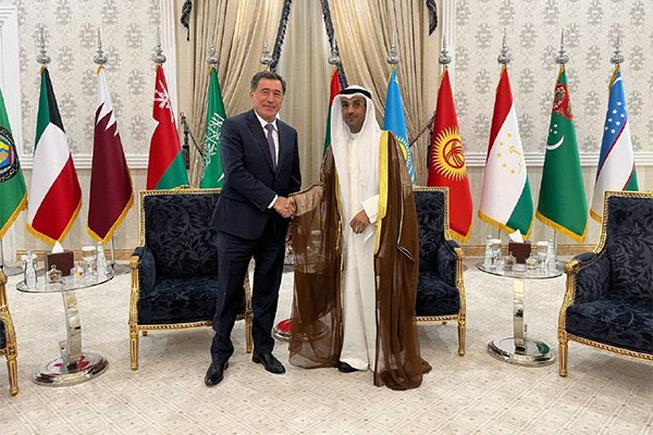 Vladimir Norov holds talks with the Secretary General of the Cooperation Council of Arab States