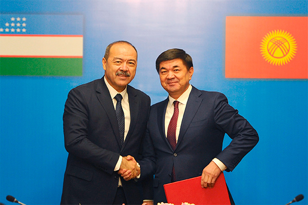 Узбекистан и Кыргызстан подписали дорожную карту по торгово-экономическому и инвестиционному сотрудничеству