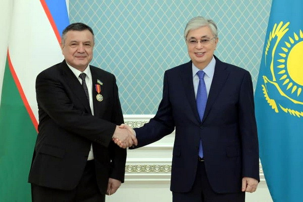 President of Kazakhstan receives the Chairman of the Legislative Chamber of the Oliy Majlis of Uzbekistan