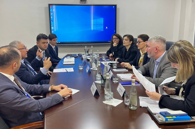 Центральный депозитарий обсудил сотрудничество с Bank of Georgia и BNY