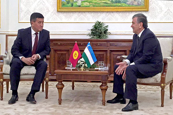 Uzbek, Kyrgyz PMs hold negotiations