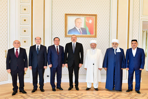 President of Azerbaijan receives delegation of Uzbekistan