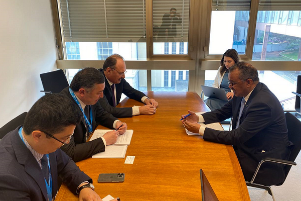 Minister of Health of Uzbekistan invited the Director General of WHO to visit our country