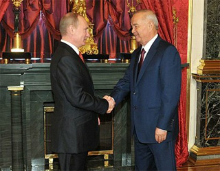 President of Uzbekistan arrives in Russia