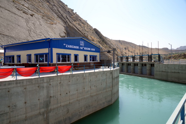 Small Hydropower Plant “Zarchob-3” Connected to Uzbekistan’s Power Grid