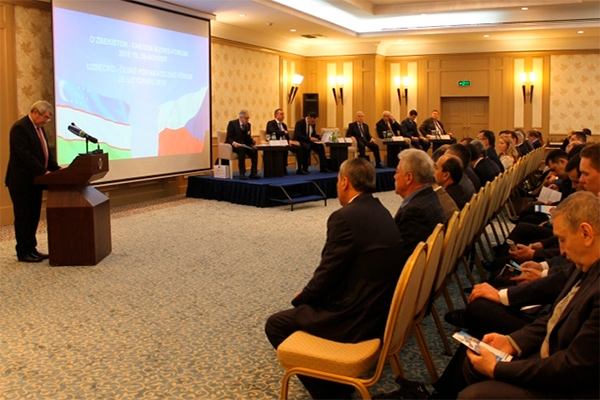 В Ташкенте состоялся узбекско-чешский бизнес-форум