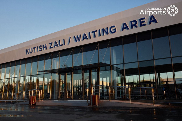 A waiting zone opens at Tashkent airport