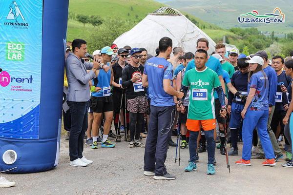 Skyrunning competition takes part in Uzbekistan