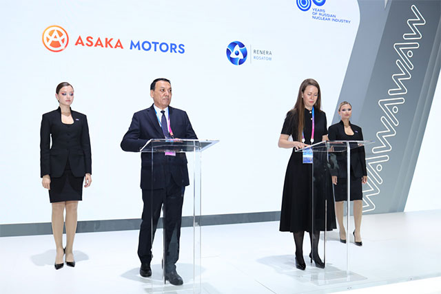 «Росатом» и Asaka Motors International проработают создание производства накопителей энергии в Узбекистане
