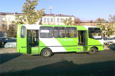 New bus route No. 102 launched in Tashkent