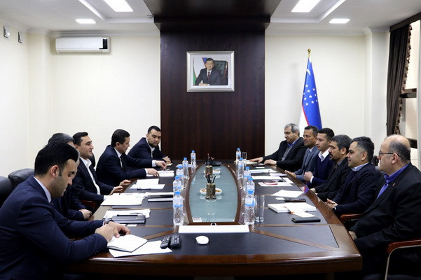 A meeting was held with a delegation headed by the Deputy Minister of Industry, Mining and Trade of Iran