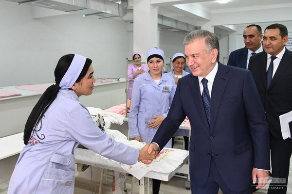 Light industry companies established in Ferghana’s districts